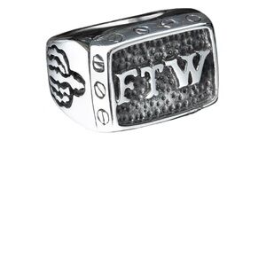 PUNK FTW LETTERS
STAINLESS STEEL BIKER RING